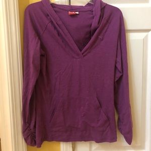 Size Small Purple Puma Hooded Pullover